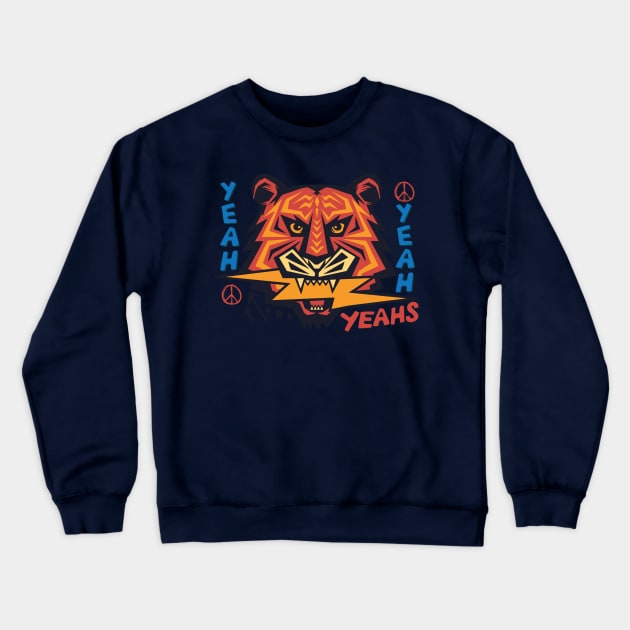 Golden Lion Crewneck Sweatshirt by RepubliRock